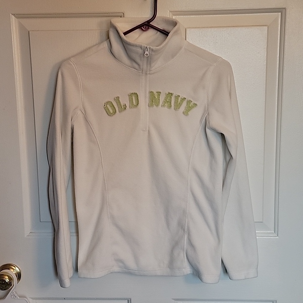 Old Navy, women's cream colored, small sweatshirt.